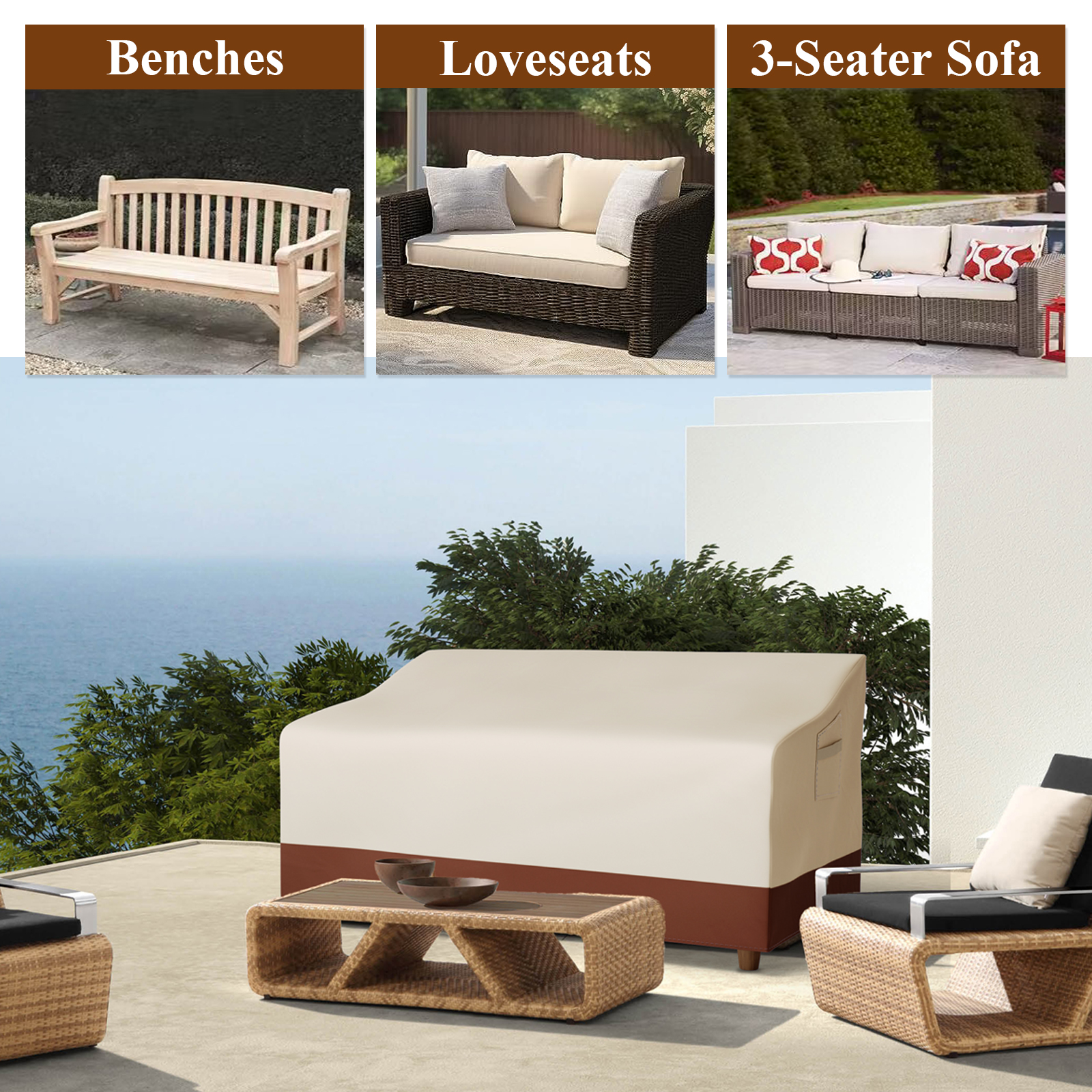 Outdoor Sofa Cover Waterproof  - Outdoor Furniture Manufacturer ulasan dan harga
