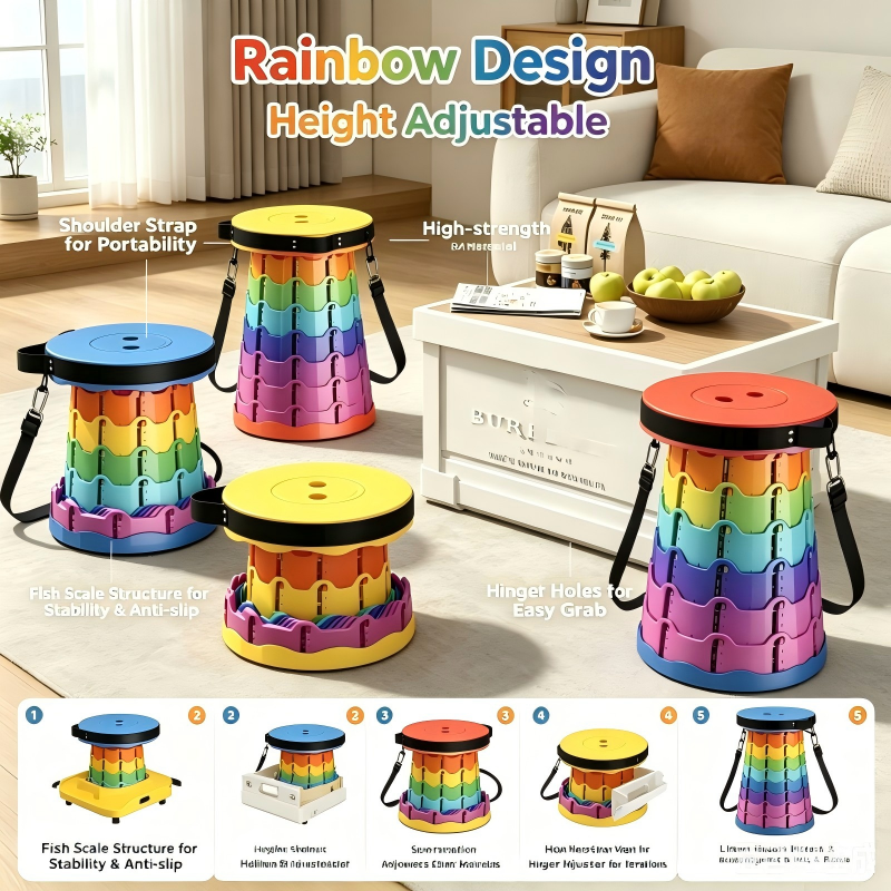 Adjustable Rainbow Telescopic  - Outdoor Furniture Diy Plans ulasan dan harga