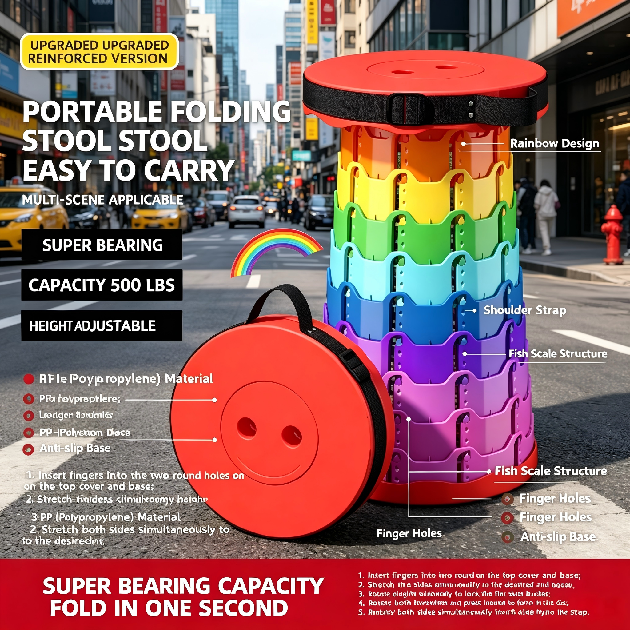 Adjustable Rainbow Telescopic  - Outdoor Furniture Diy Plans ulasan dan harga