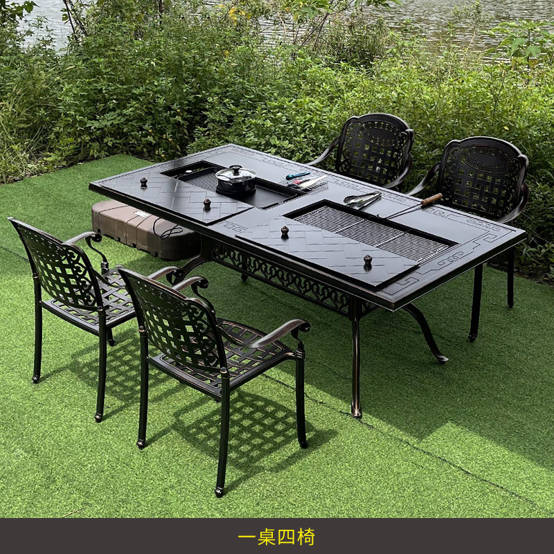 Terrace garden balcony outdoor - Outdoor Furniture Wooden ulasan dan harga