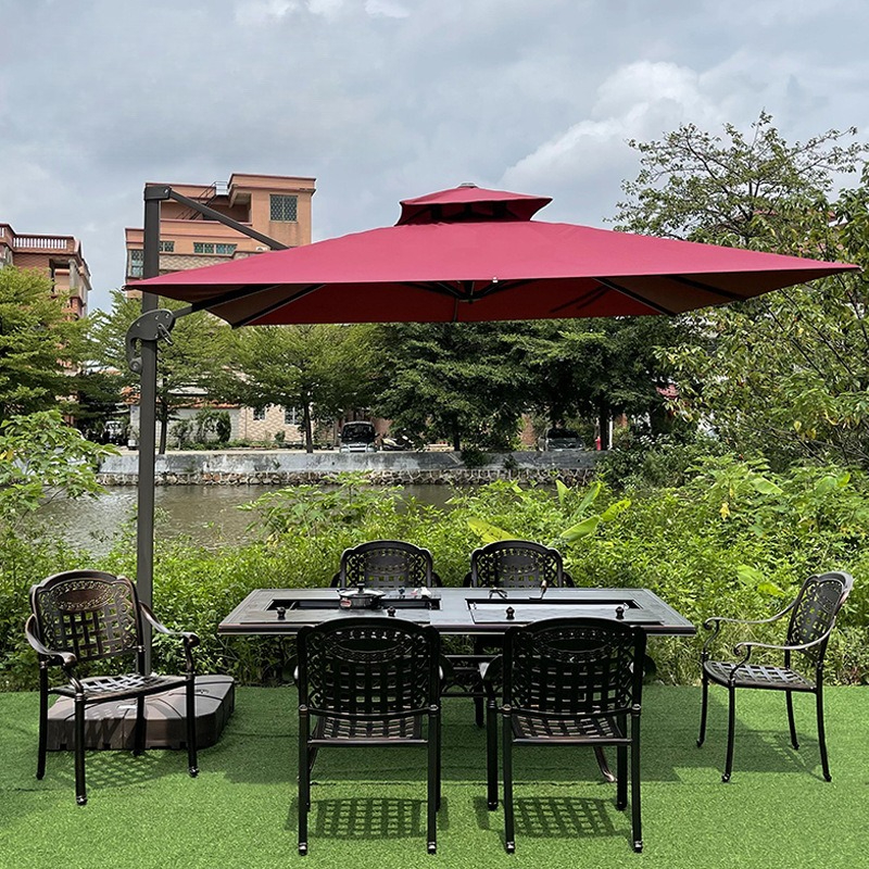 Terrace garden balcony outdoor - Outdoor Furniture Wooden ulasan dan harga